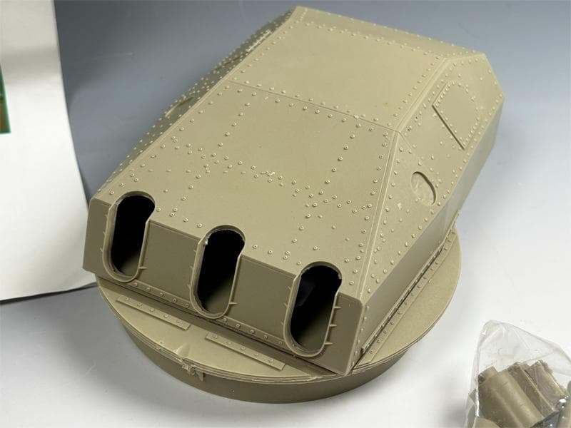 その他 28cm Triple Gun Turret + bunker