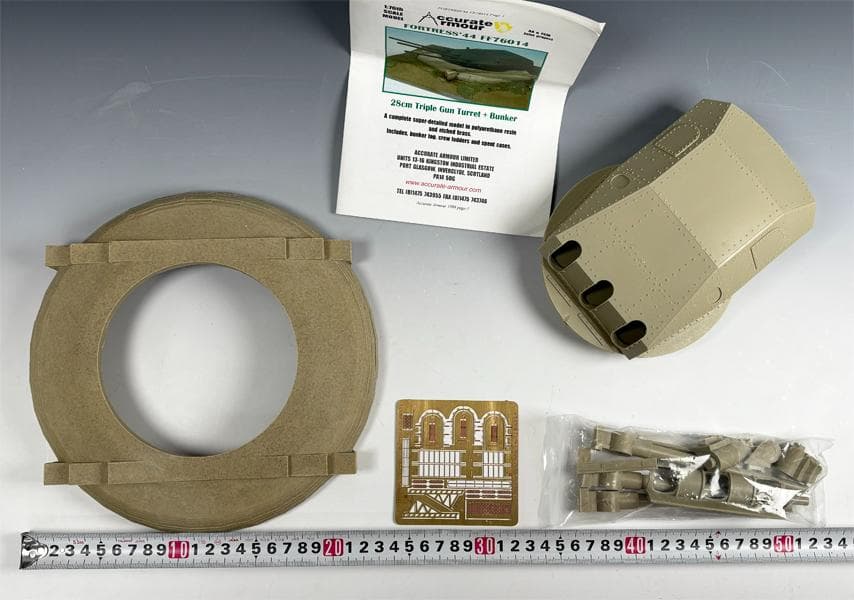 その他 28cm Triple Gun Turret + bunker
