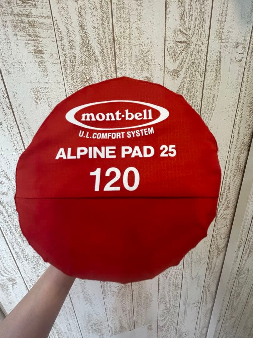 し*ん様 mont-bell ALPINE PAD 25 120サーマレストマッ