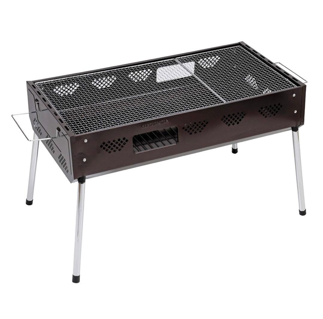 【未使用品】キャプテンスタッグ バーベキューコンロ グリル 800　※301