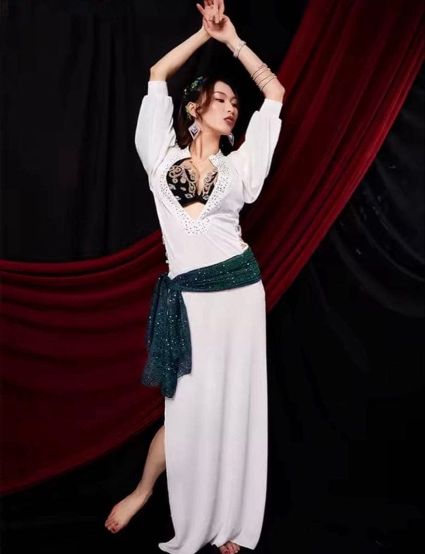 ベリーダンス　衣装　バラディドレス