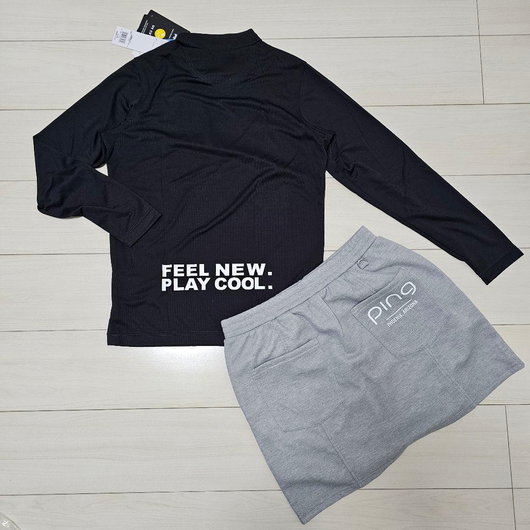 PING【Lサイズ】ピン 新品 レディースウェア 上下セットアップ ゴルフ女子