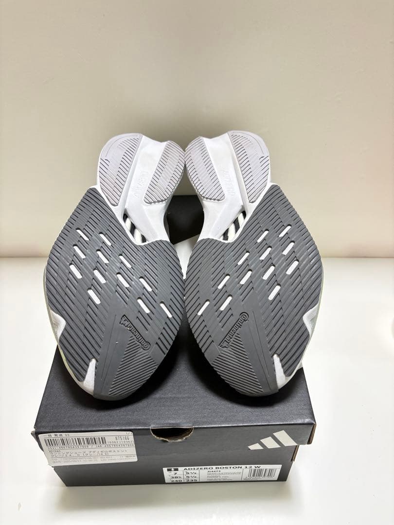 アディダス ADIZERO BOSTON 12 24.0cm 試走3km 美品