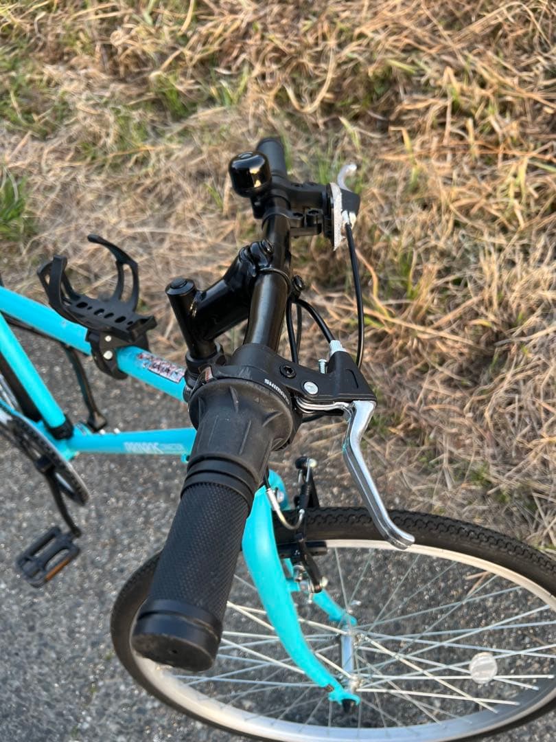 名古屋発手渡し希望26インチクロスバイク名古屋市内お届け無料6段変速