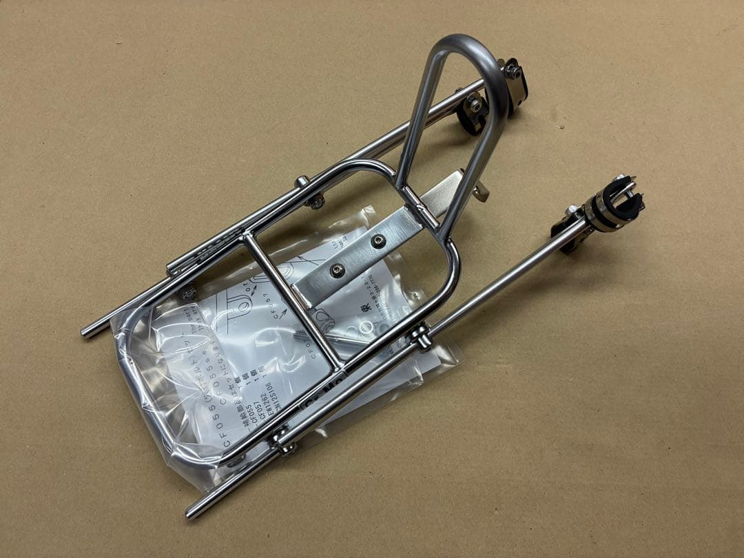 NITTO ニットー M-1B front rack dull silver