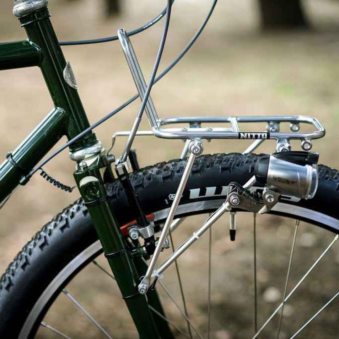 NITTO ニットー M-1B front rack dull silver