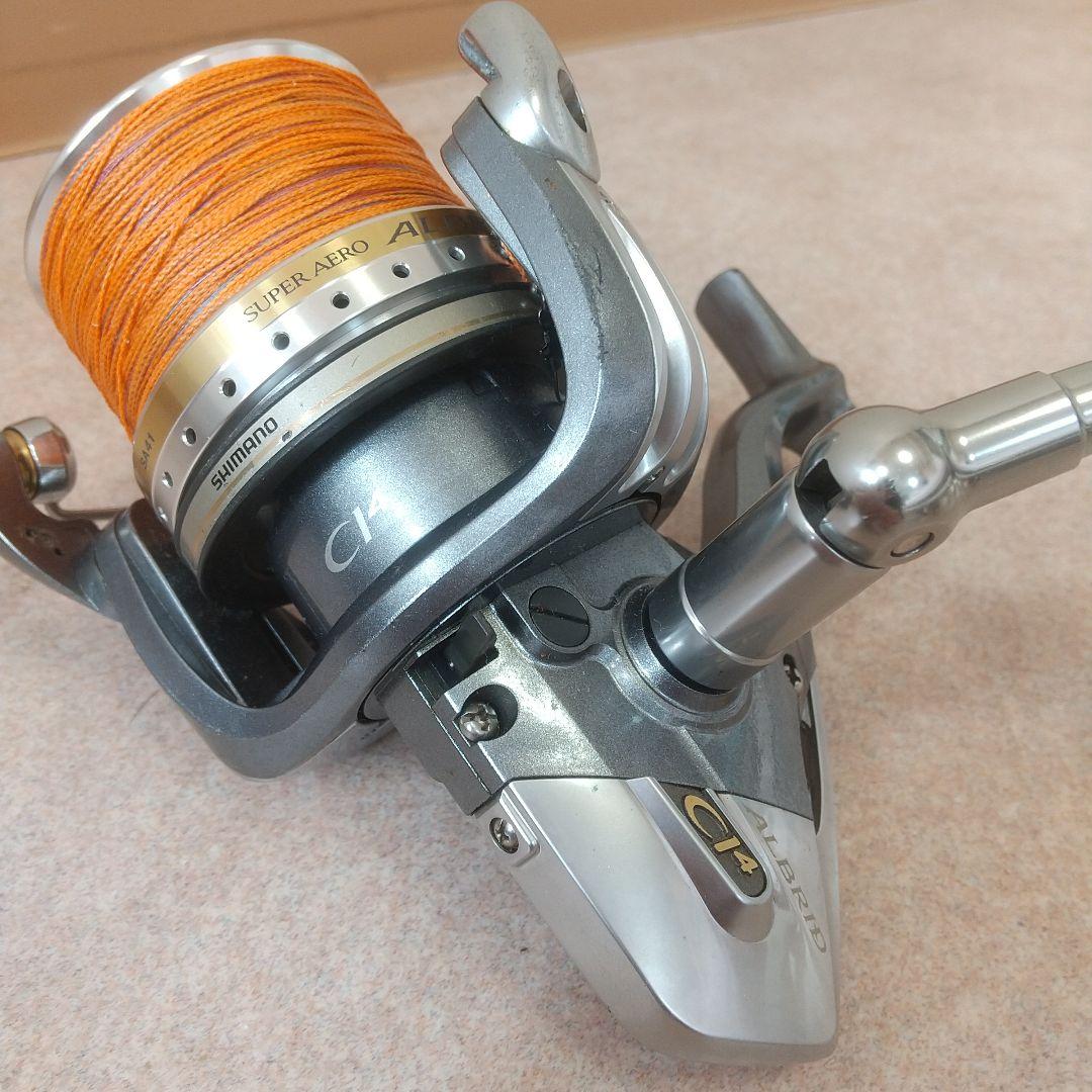 SIMANO ALBRID CL4 SUPER AERO 細糸仕様 替スプール付