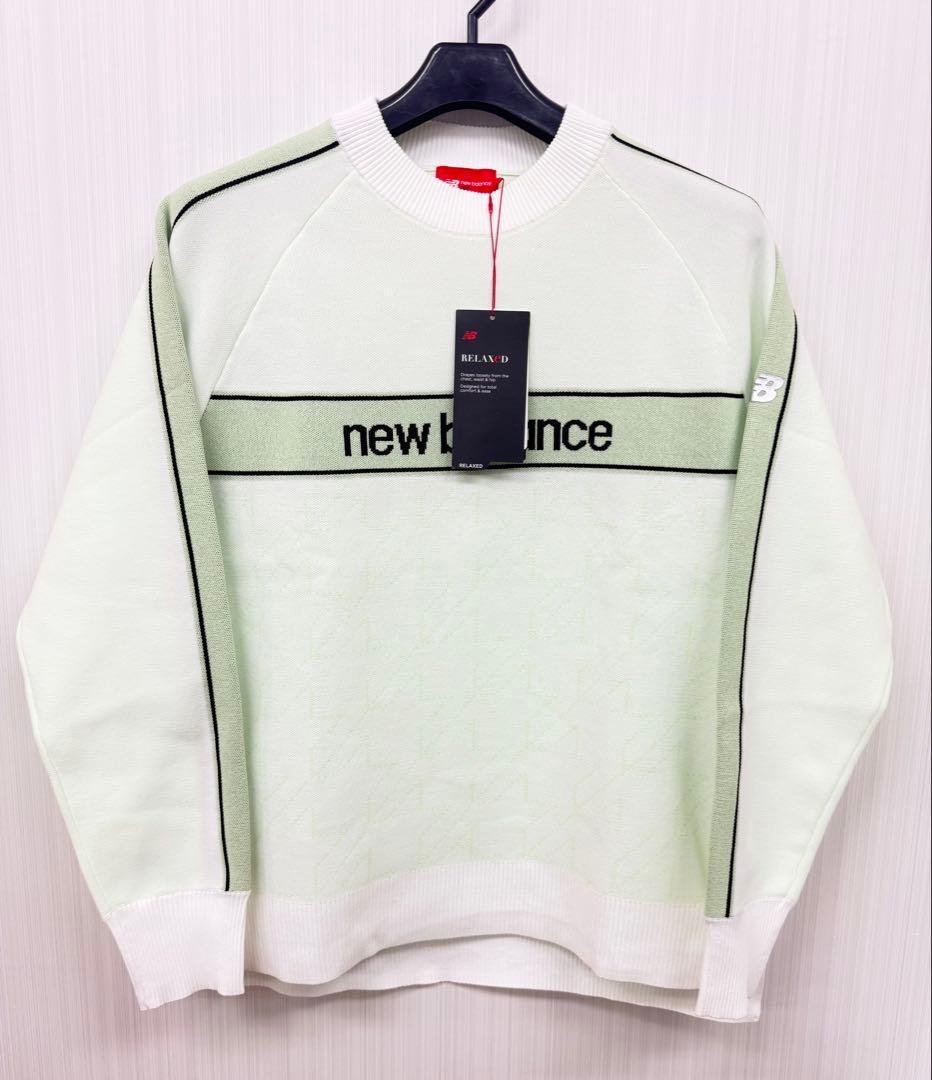 新品！ニューバランスゴルフ クルーネック セーター　サイズ1