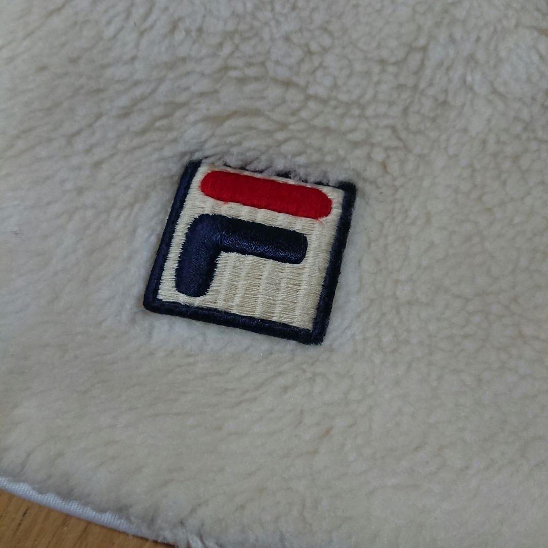 FILA フェイクファール ボア スコート Lサイズ