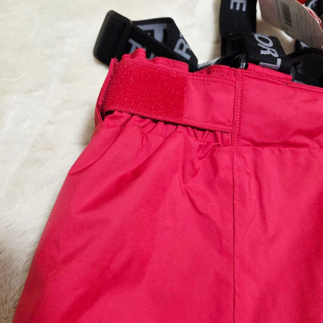 【ノースフェイス】未使用品　スノボパンツ　赤　ピョンチャンオリンピックスキーC2