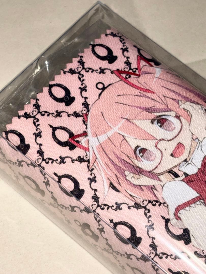 ≪未使用≫魔法少女まどか☆マギカ　アニメガネ（ケース、メガネ拭きのみ）鹿目まどか