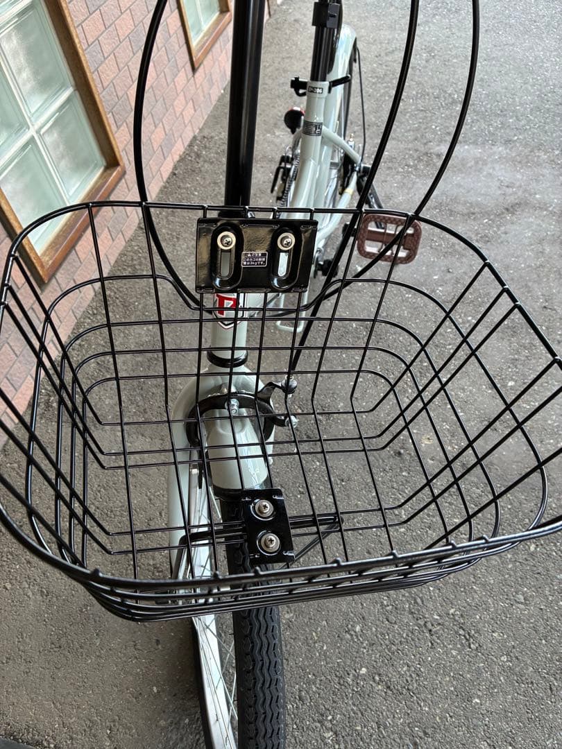 PROVOS 折りたたみ自転車 クレヨン　カゴ付き　美品