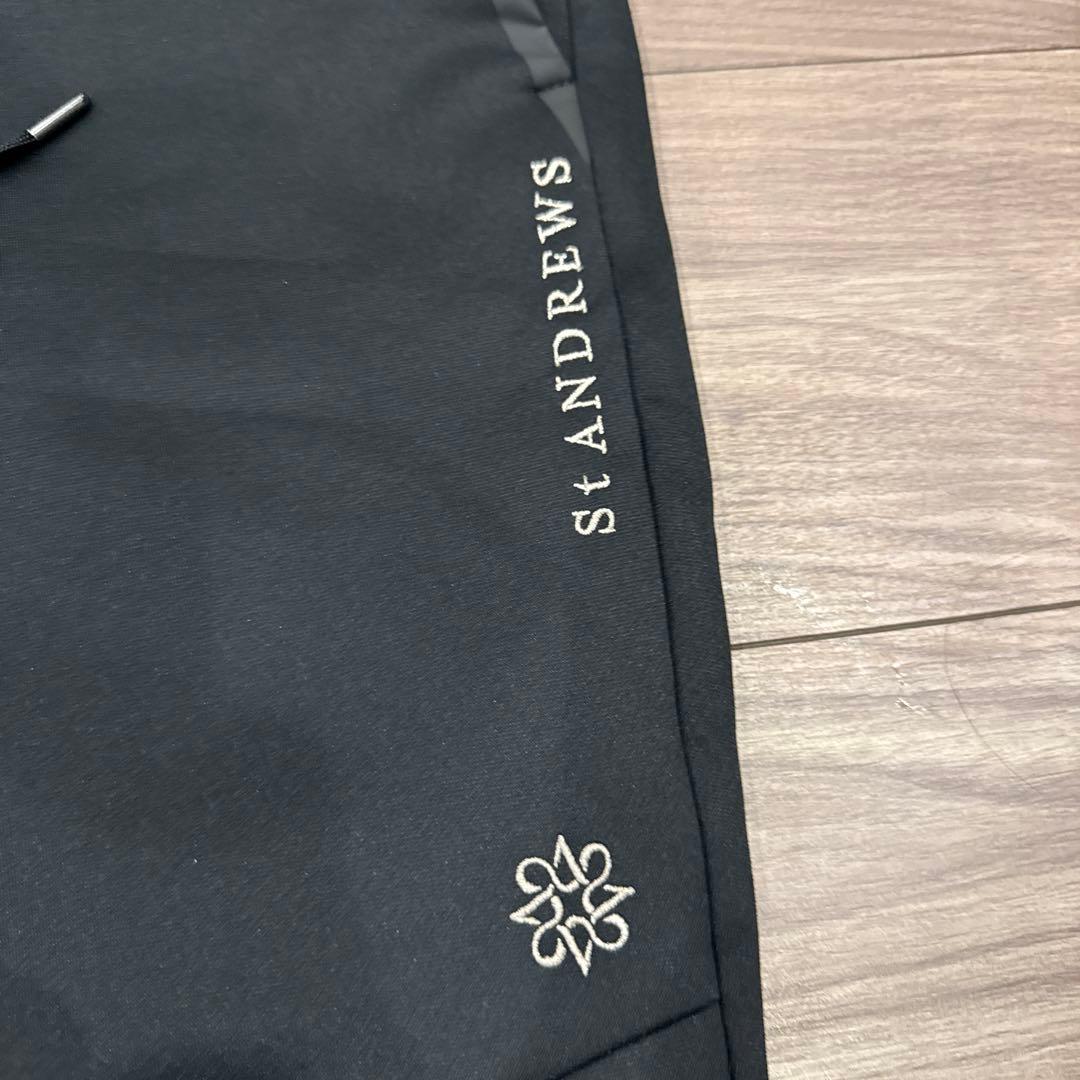 StANDREWS 黒 フード付きウェアセットアップ
