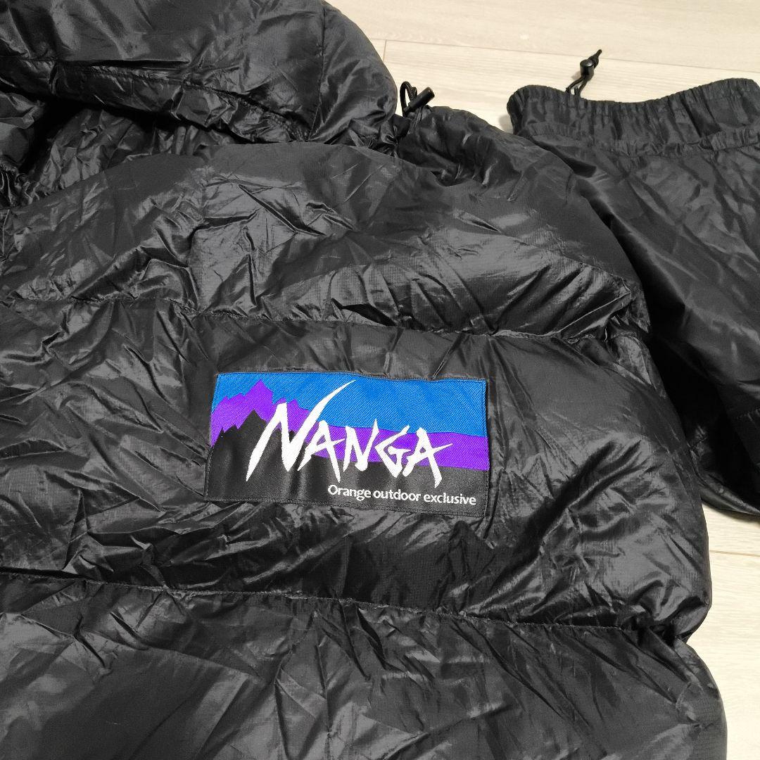 NANGA ダウンシュラフ　オーロラ 360STD ブラックR/Zip