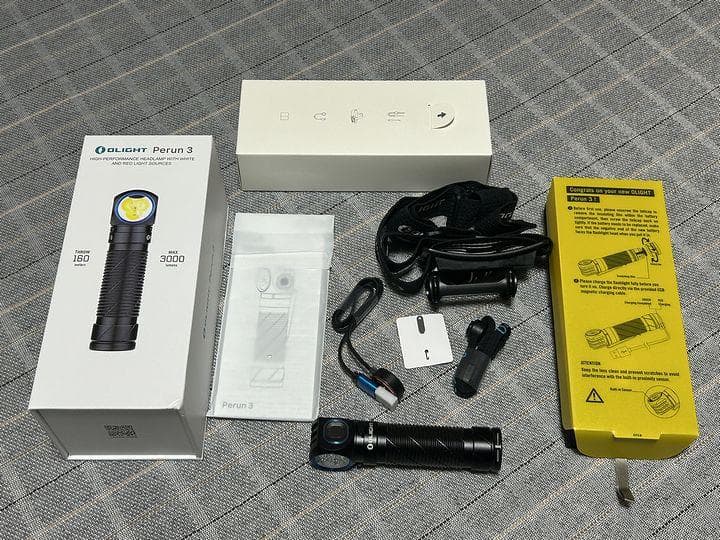 ◆ほぼ新品・オーライト olight Perun 3 3000ルーメン