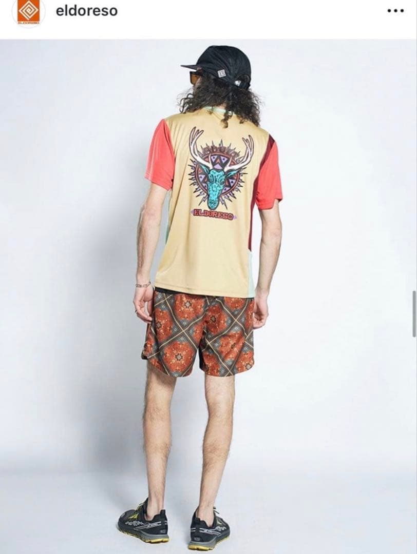 【値下】ELDORESO Trophy Tee(Multi) M　エルドレッソ