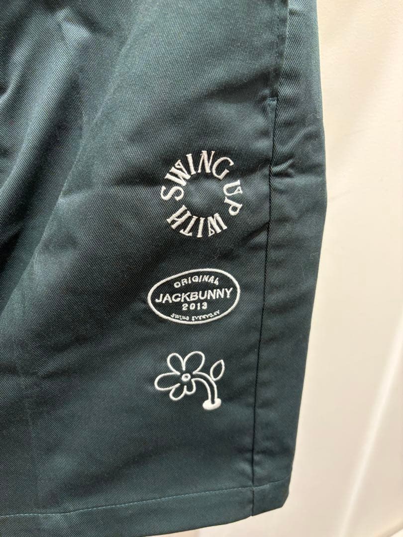 jack bunny Dickies ダークグリーン ショートパンツ
