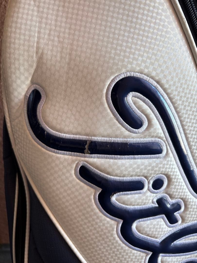 Titleist タイトリスト　ゴルフキャディバッグ ネイビー・ホワイト