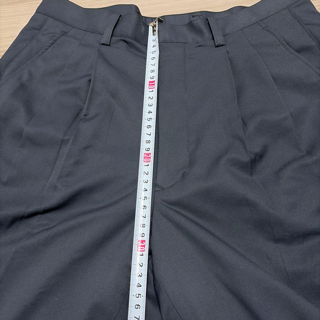 新品未使用品 裏起毛デサントゴルフ メンズ ストレッチパンツ 黒 82