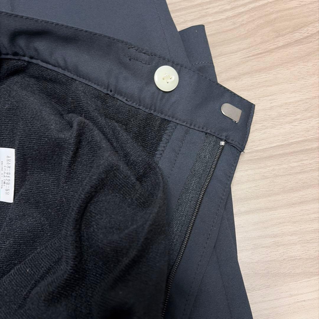 新品未使用品 裏起毛デサントゴルフ メンズ ストレッチパンツ 黒 82