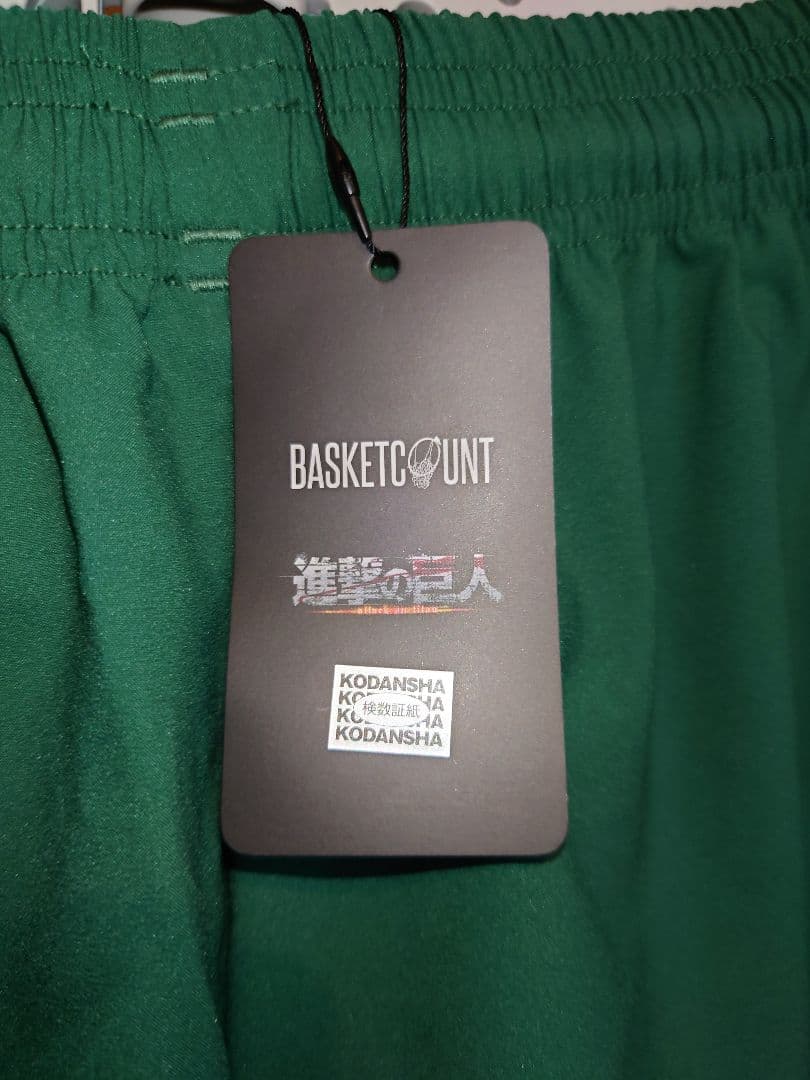 BASKETCOUNT　進撃の巨人コラボバスパン