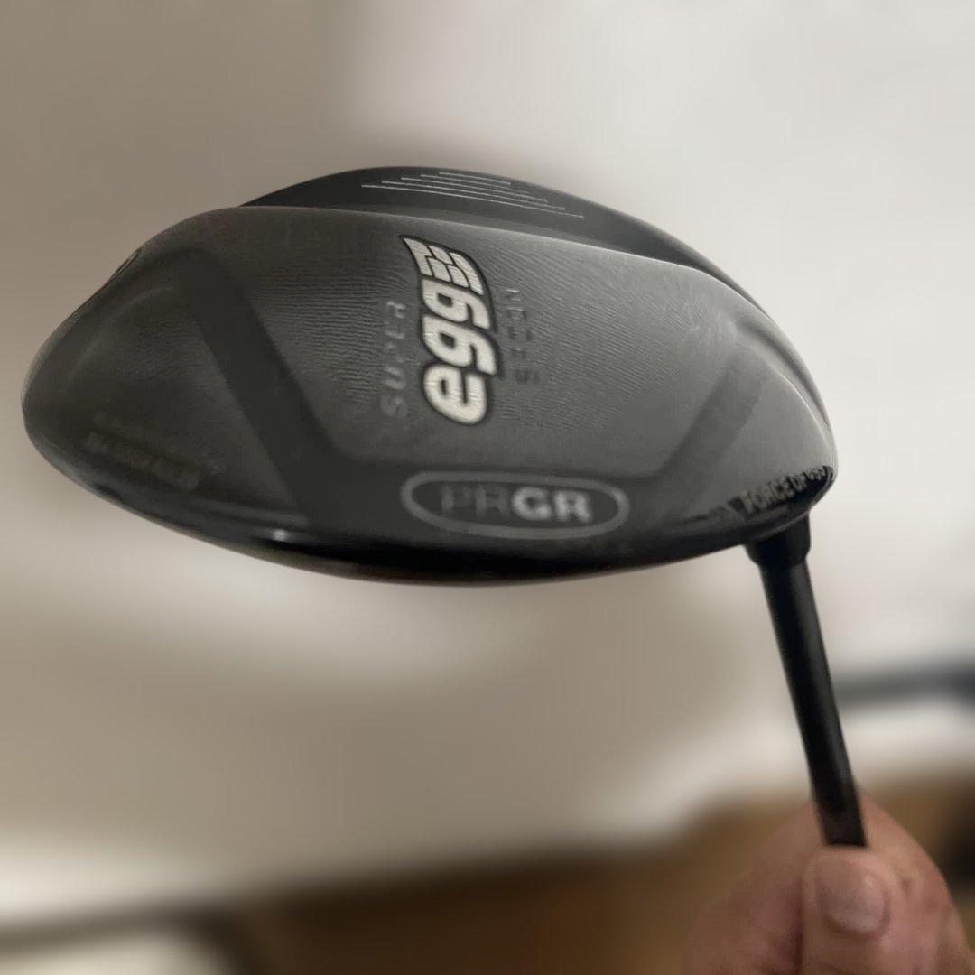 PRGR SUPER egg Spoon フェアウェイウッド　ヘッドカバー付き