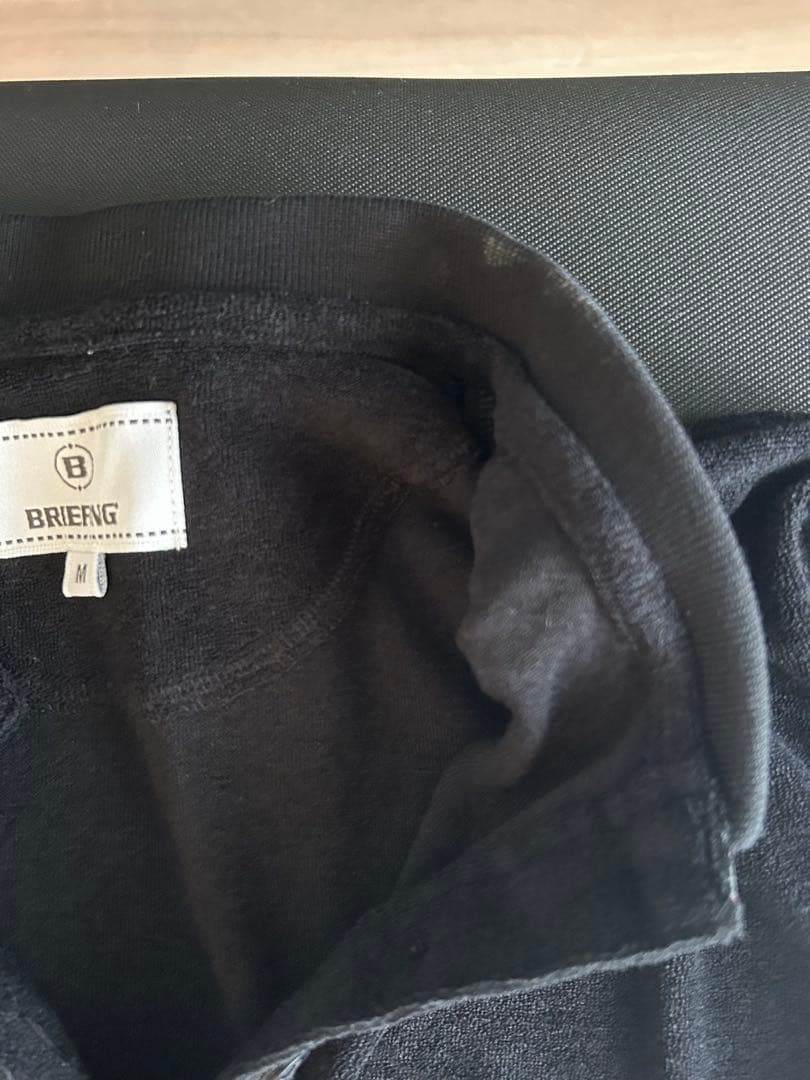 【美品】BRIEFING GOLF パイル地　ポロシャツ