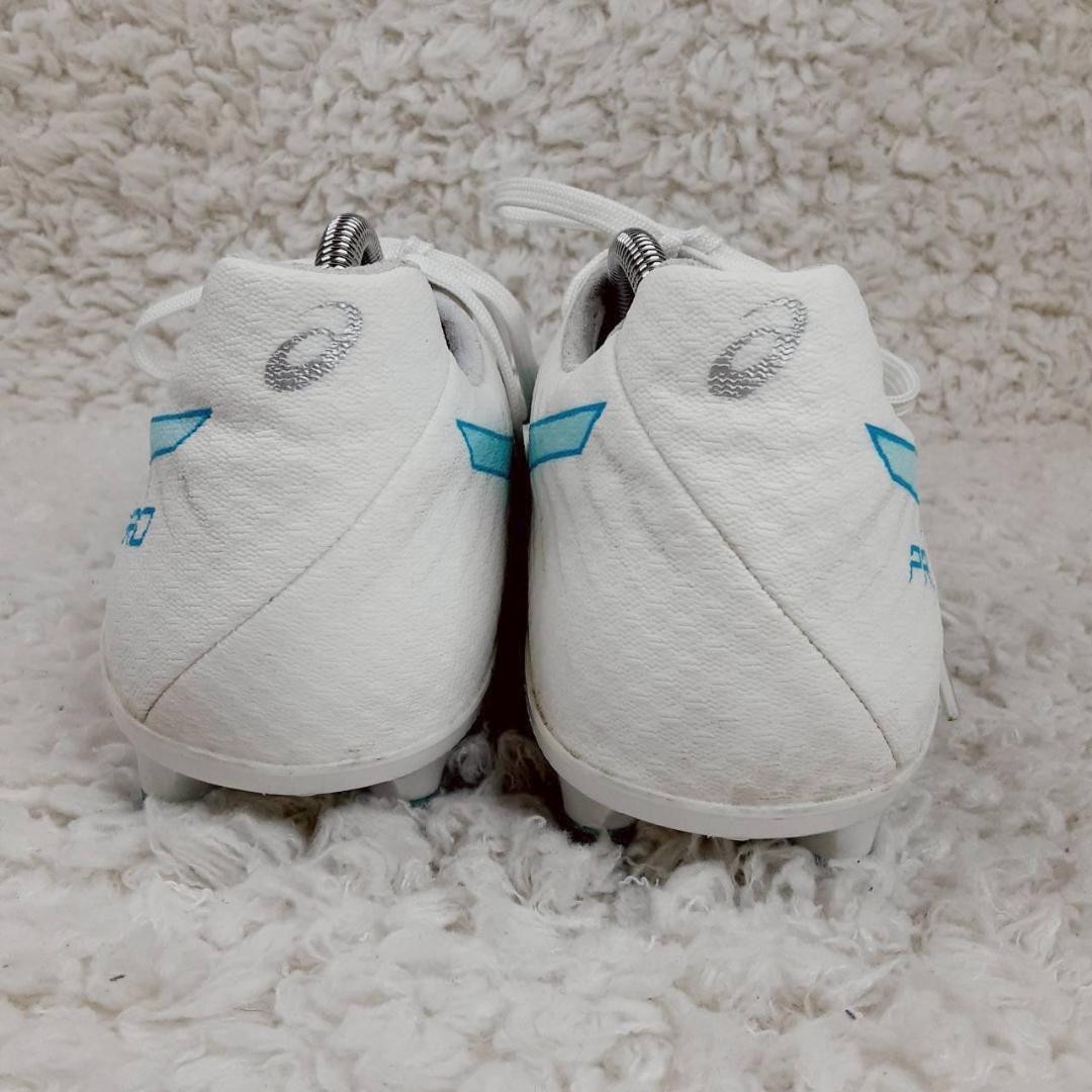 美品27.5㎝◎asics DS ライトアクロスプロ2 スパイクシューズ 白青