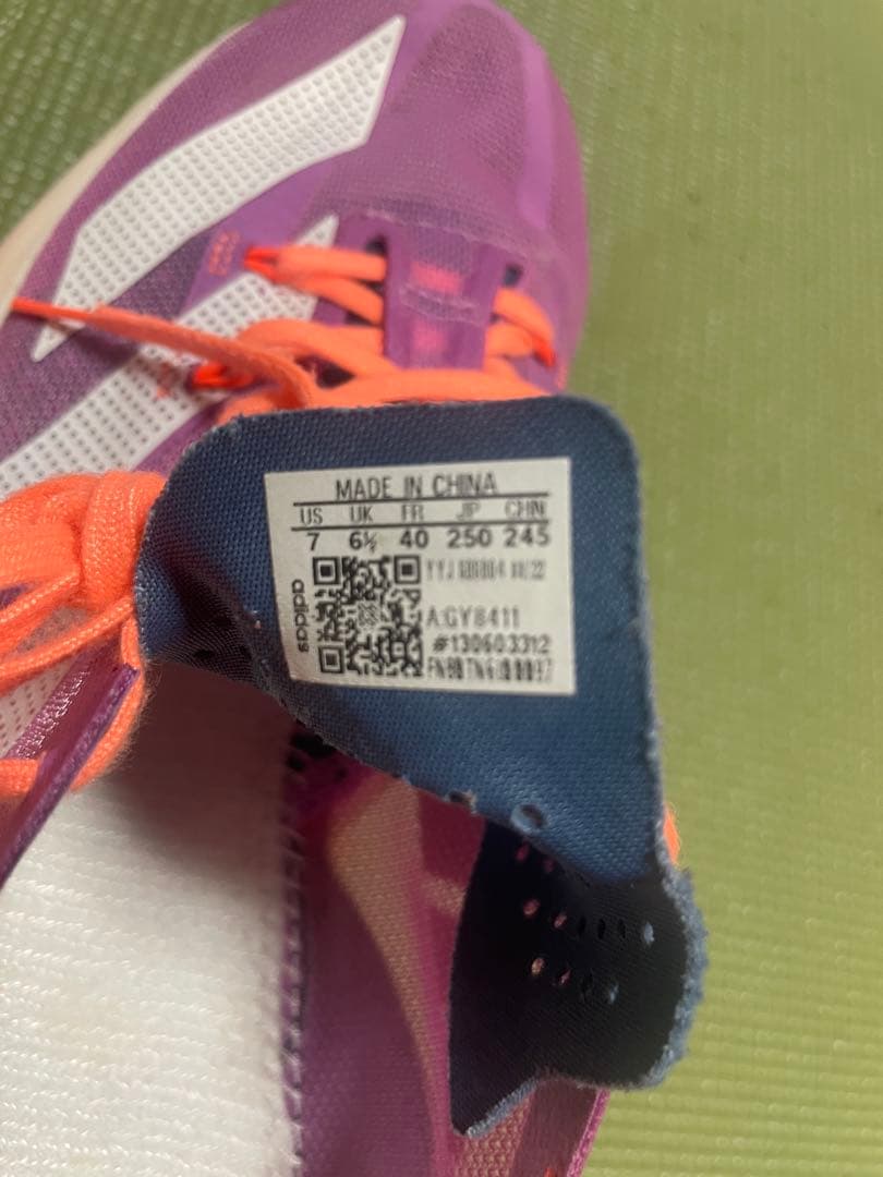 スパイク・シューズ Adizero adios pro 3 25cm