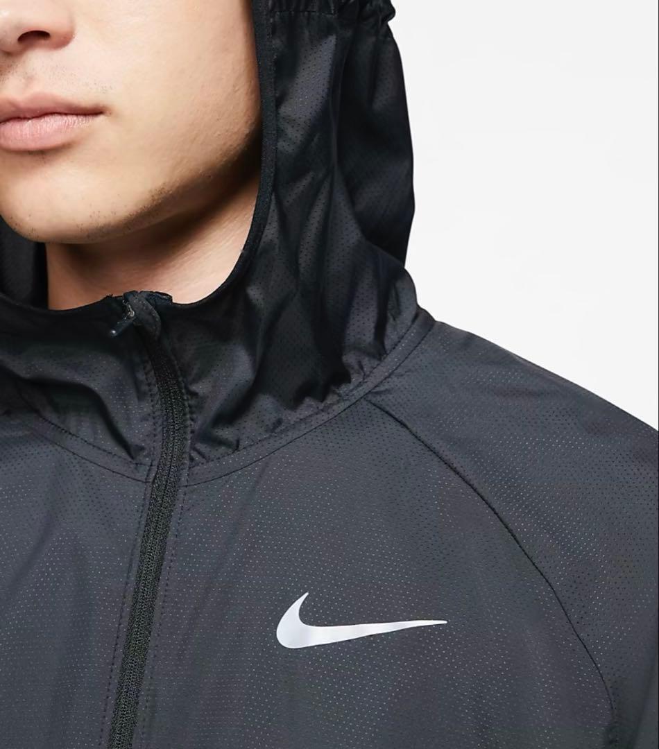 Nike フルジップ ウィンドブレーカー ブラック