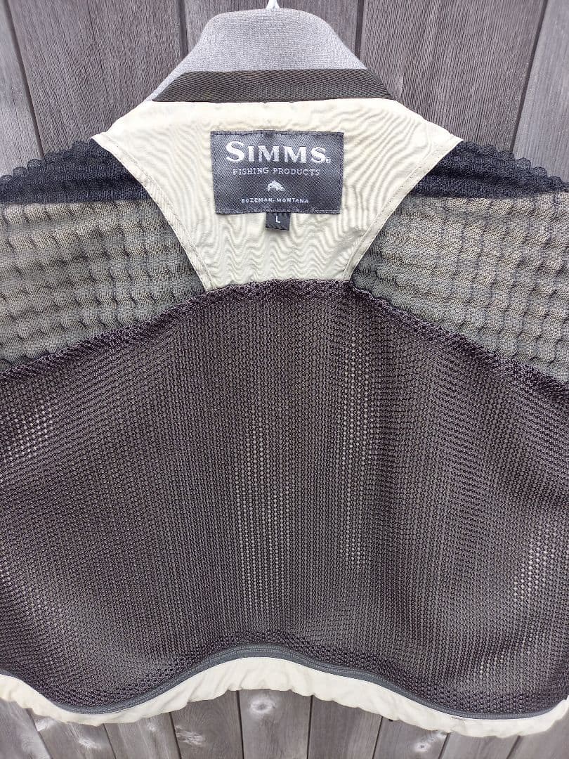 SIMMS シムス　フィッシングベスト L ITOCRAFTワッペン付き