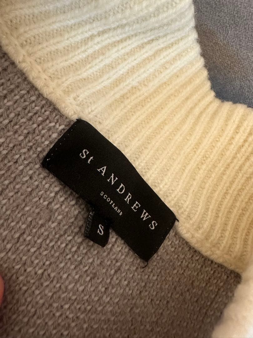StAndrews セントアンドリュース レディース ニットアウターダブルジップ