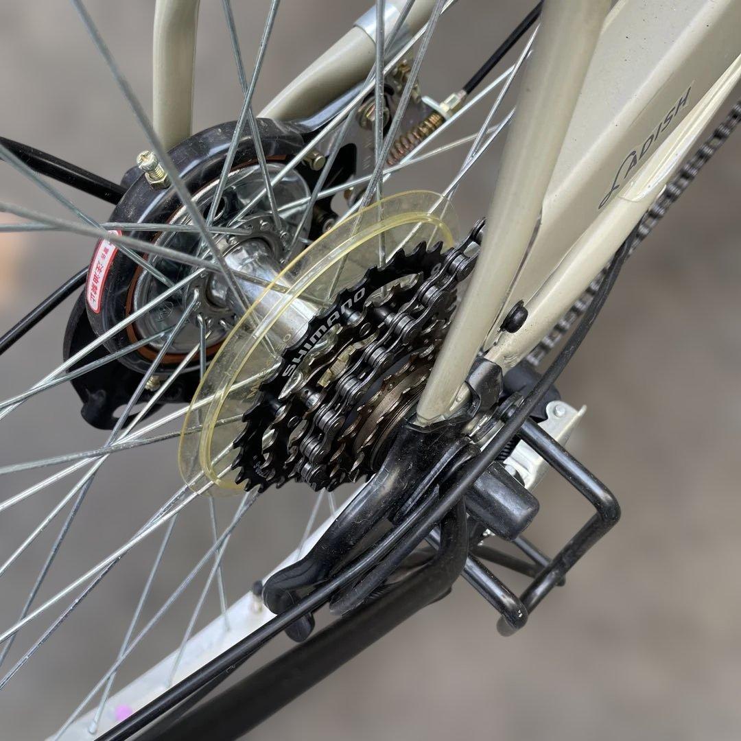 武田産業ラディッシュ26インチ自転車６段変速札幌倉庫手渡し限定