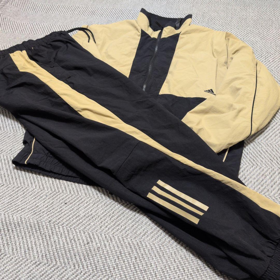 キ*ド様 【極美品】adidas THE THREE STRIPES ウーブンセ