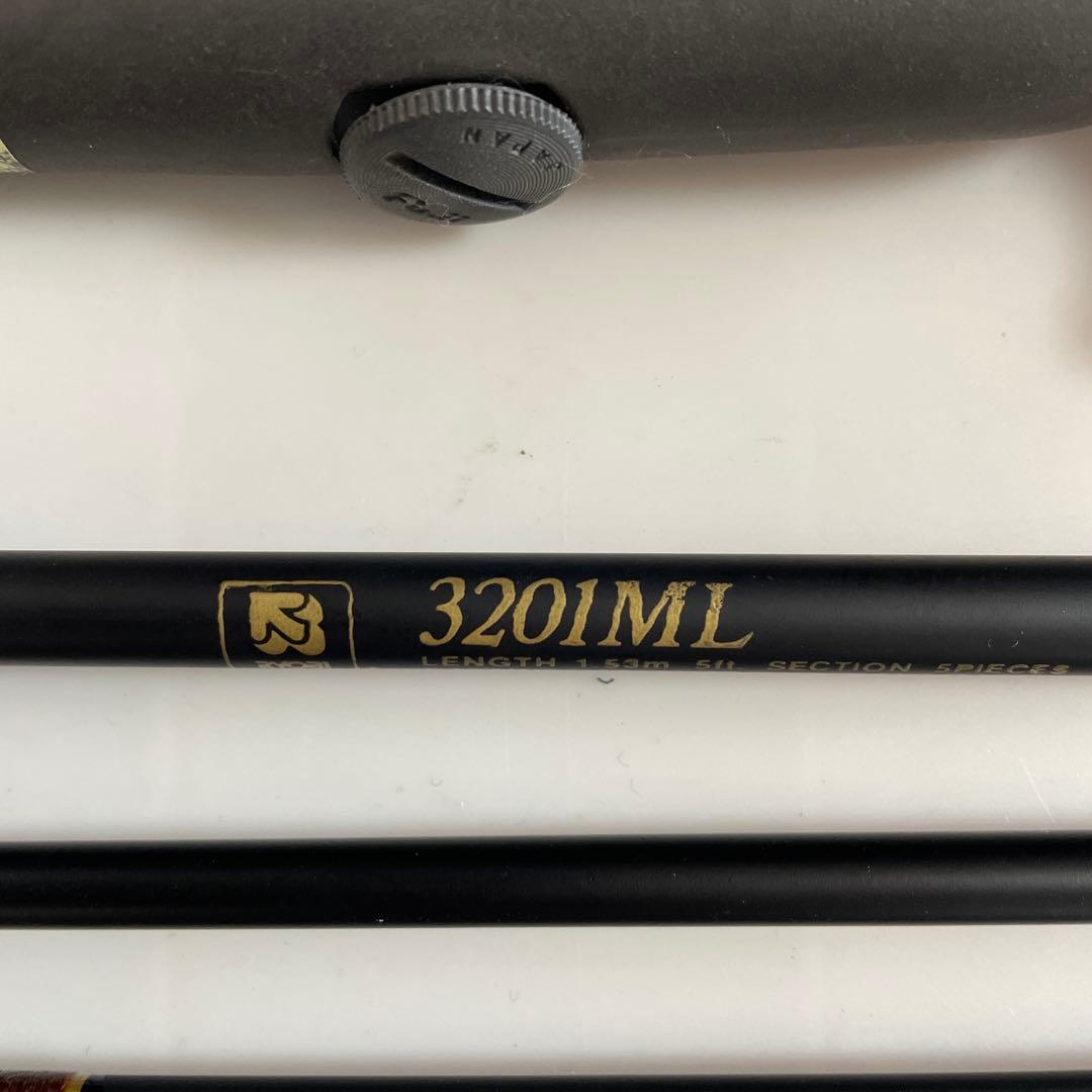 リョービRYOBI 3201ML 5ピース　パックロッド