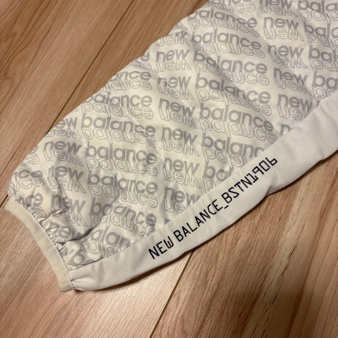 煉*ん様 New Balance ホワイトジャケット フルジップ