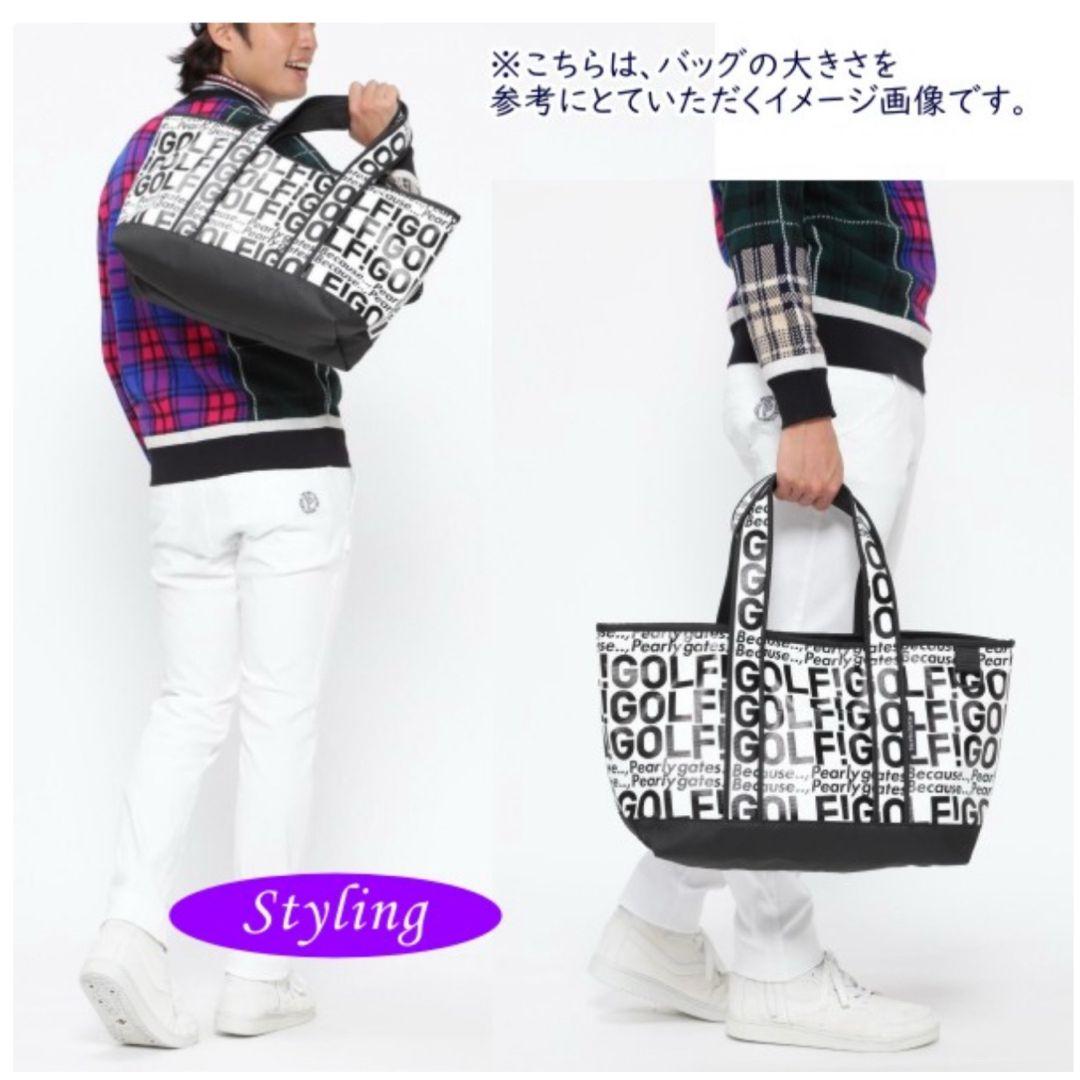 PEARLY GATES GOLFロゴ　ボストン＆バッグカートバッグ 2点セット