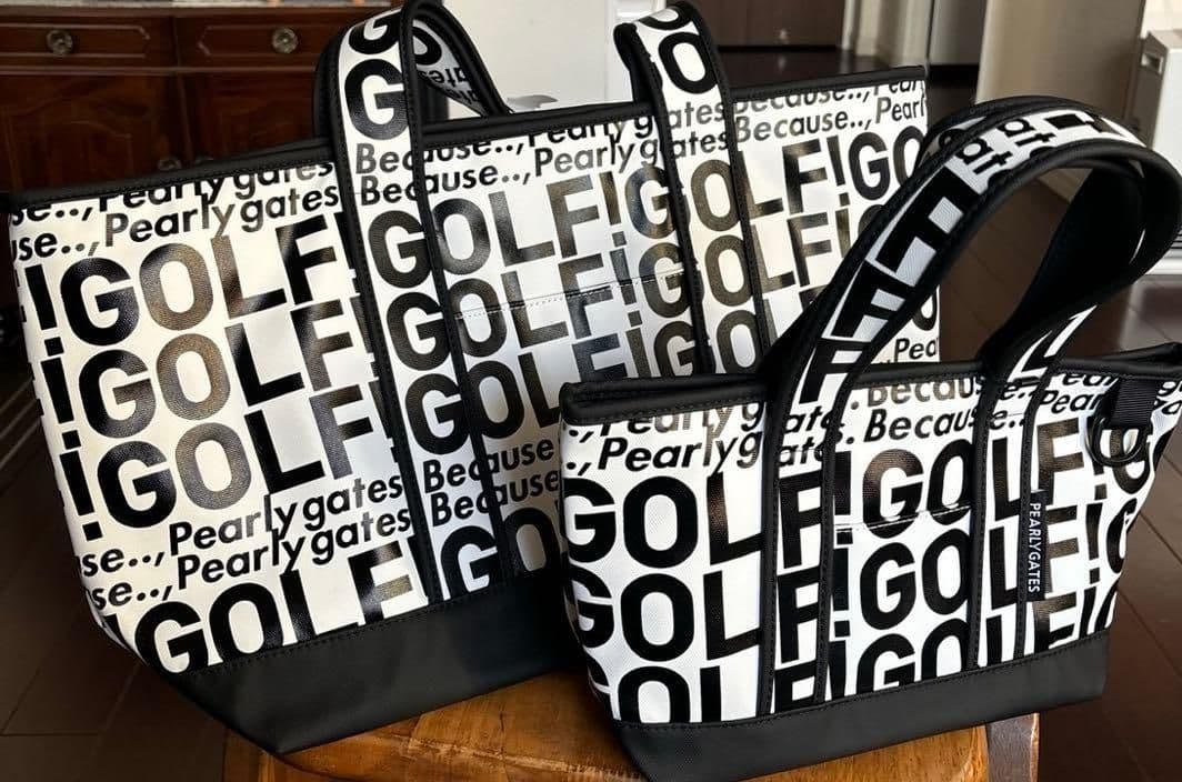 PEARLY GATES GOLFロゴ　ボストン＆バッグカートバッグ 2点セット