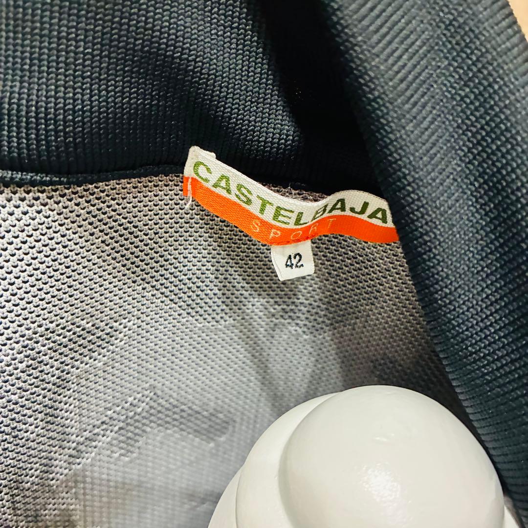 未使用級　CASTELBAJAC カステルバジャック　総柄　ニットベスト