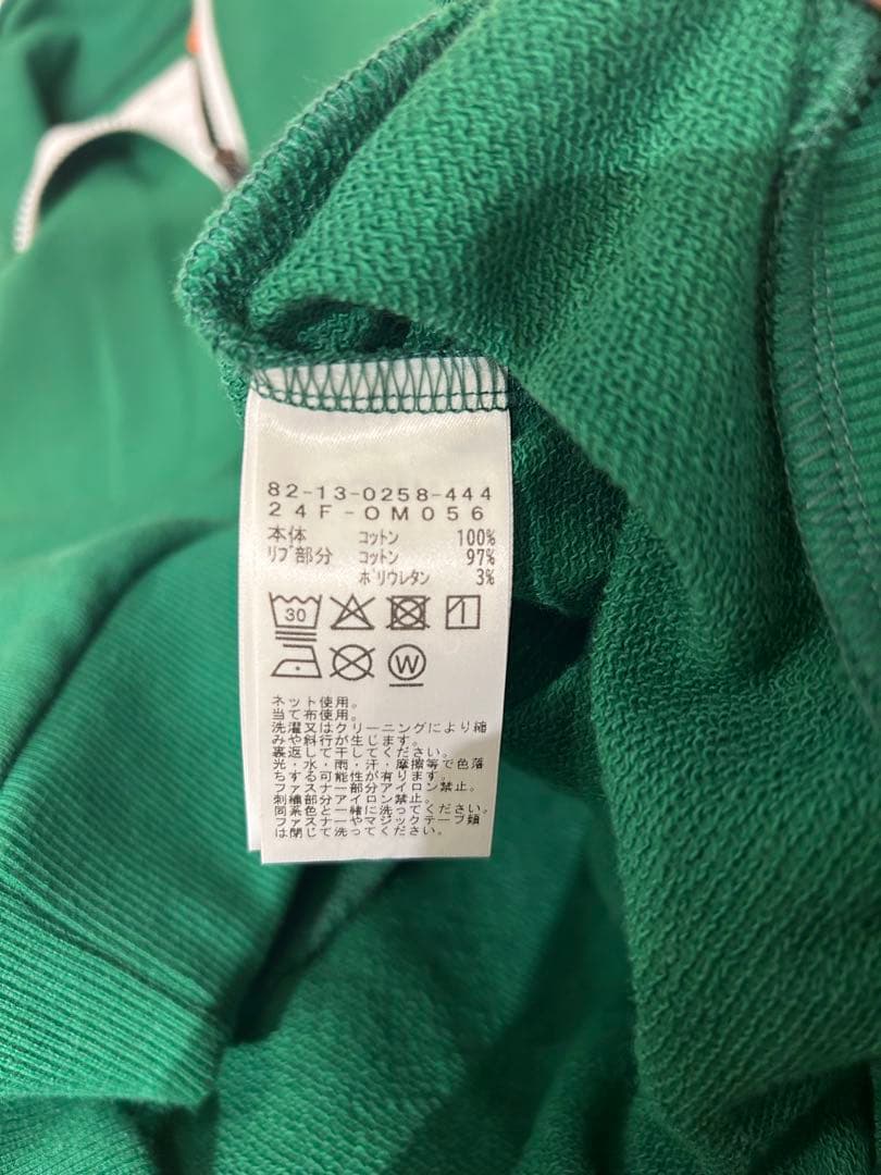新品！BEAMSGOLFビームスゴルフ ハーフジップ トレーナー 緑 Lサイズ