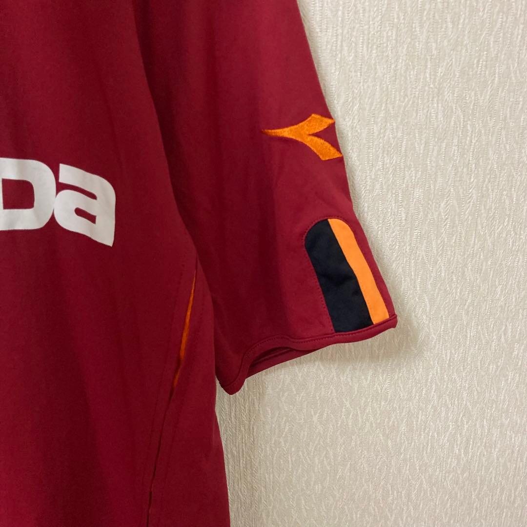 【希少】DIADORA ASローマ ユニフォーム レプリカ 背番号10 L