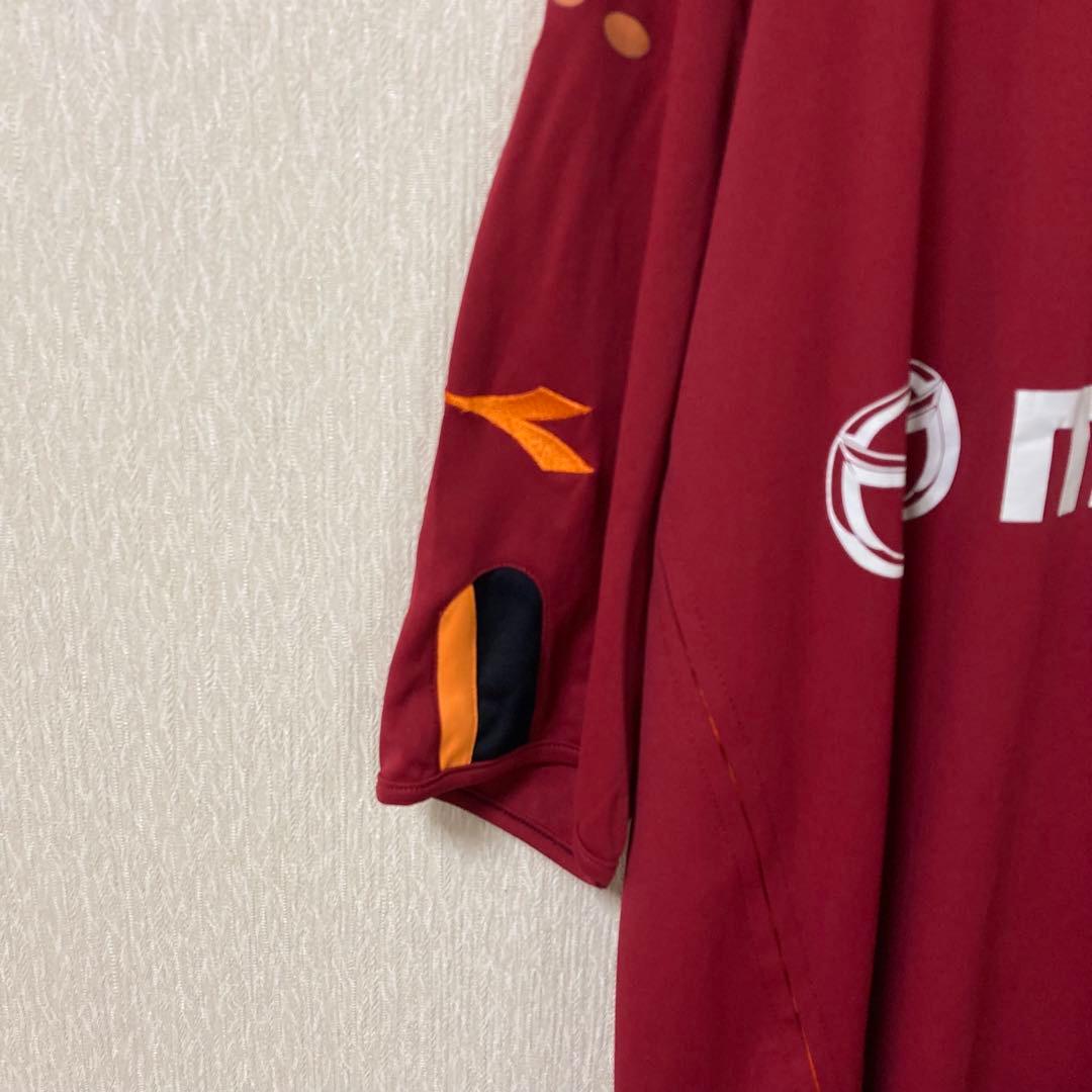 【希少】DIADORA ASローマ ユニフォーム レプリカ 背番号10 L