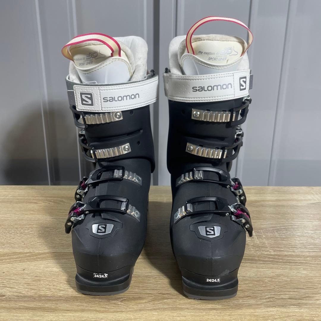 【美品】SALOMON（サロモン）24/24.5cmスキーブーツ