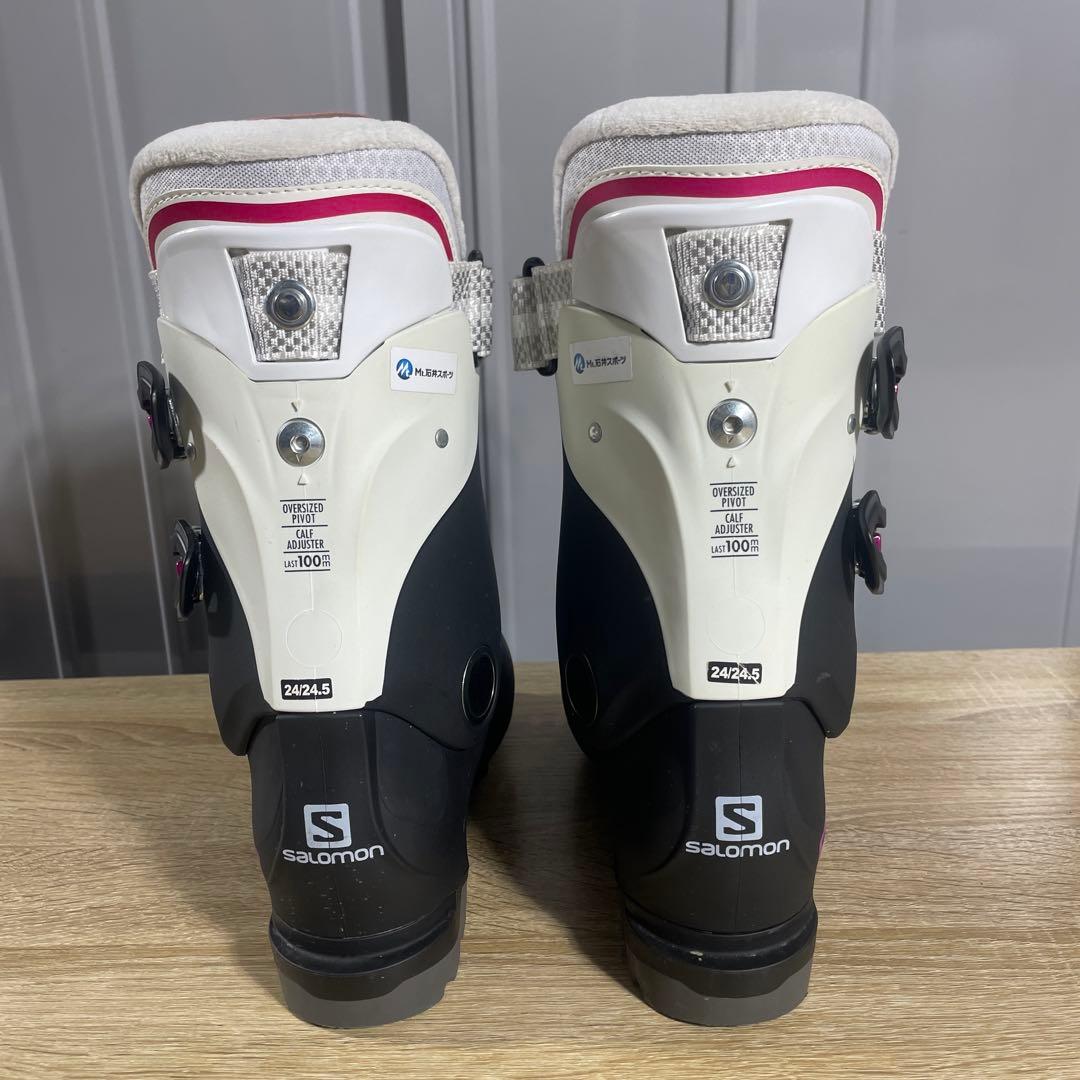 【美品】SALOMON（サロモン）24/24.5cmスキーブーツ