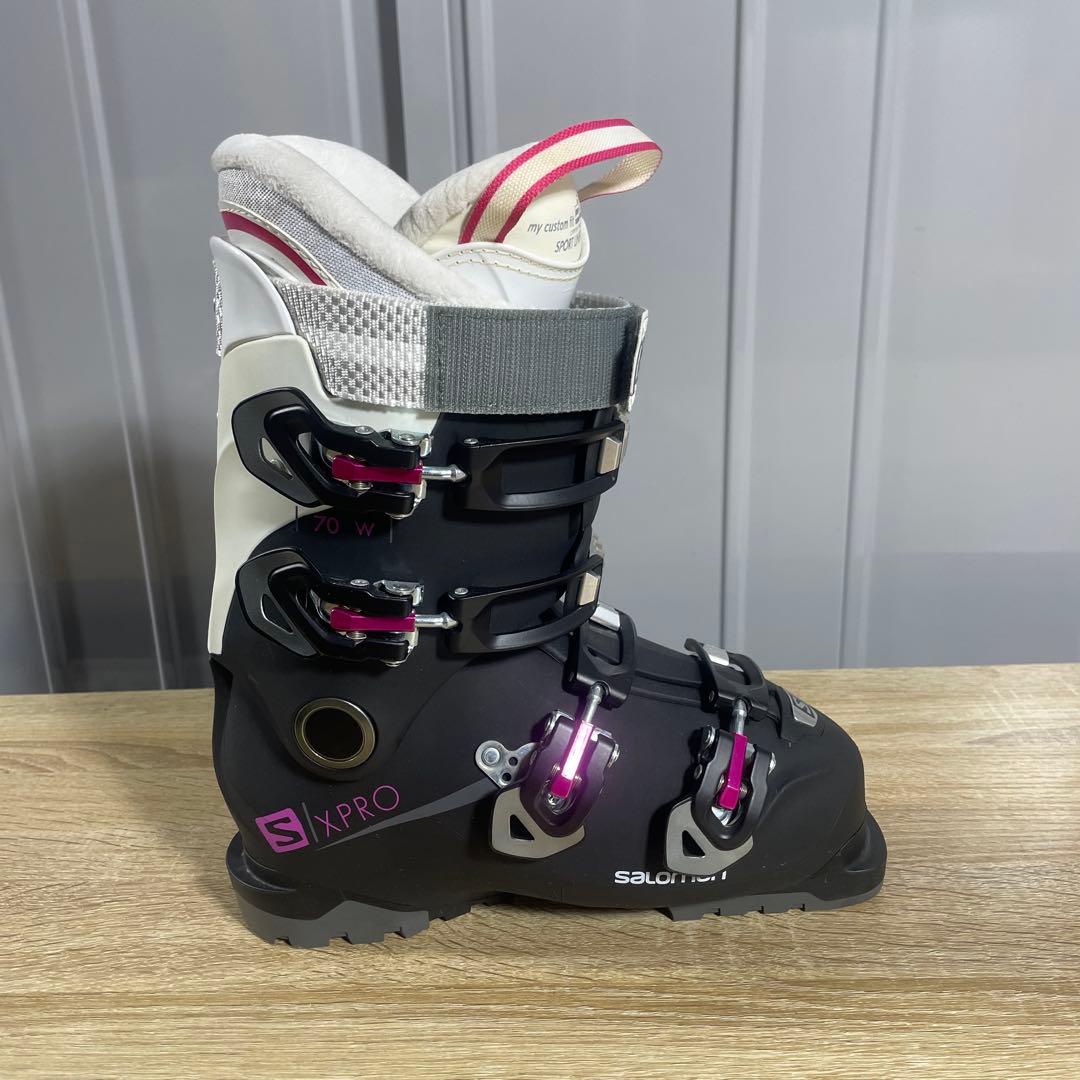 【美品】SALOMON（サロモン）24/24.5cmスキーブーツ
