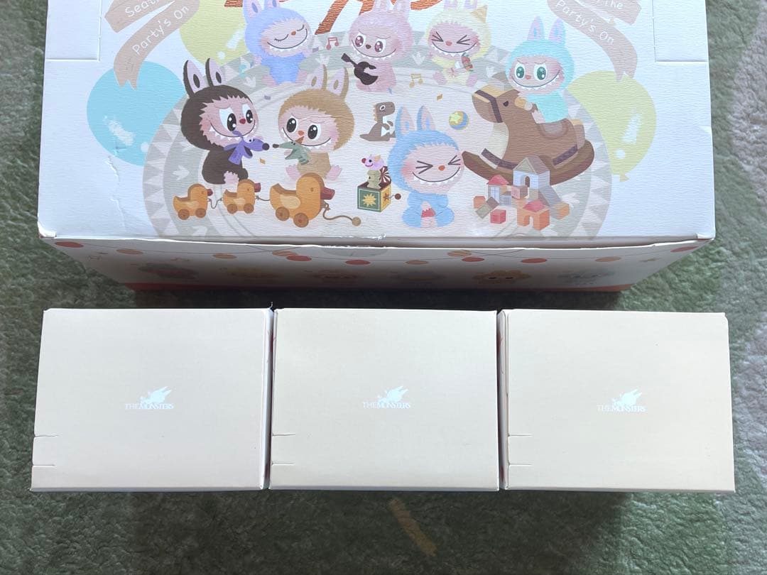 THE MONSTERS Have a Seat ぬいぐるみ 3ピース