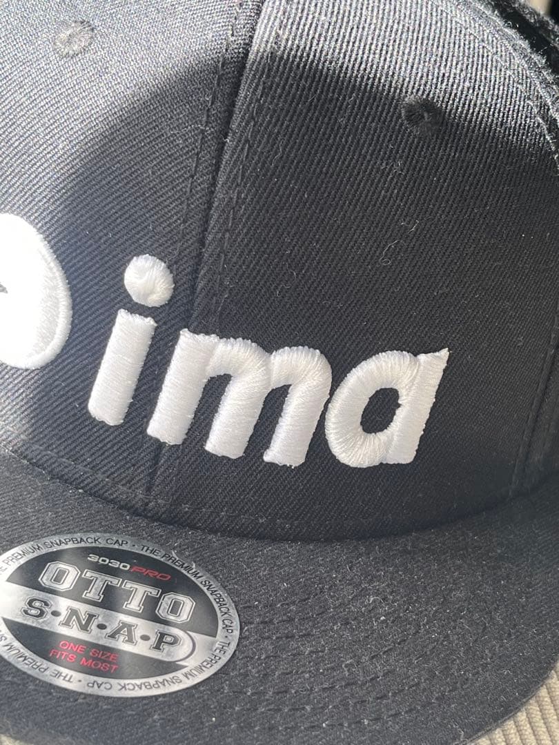 ima 入手困難　美品アイマ　フラットキャップ　ブラック　サスケ