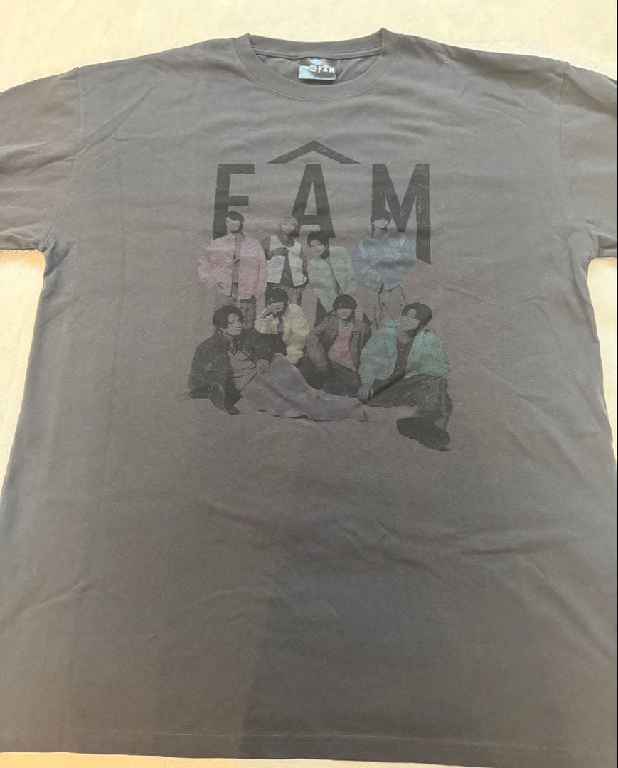 新品未使用【timelesz FAM Tシャツ】 チャコールグレー