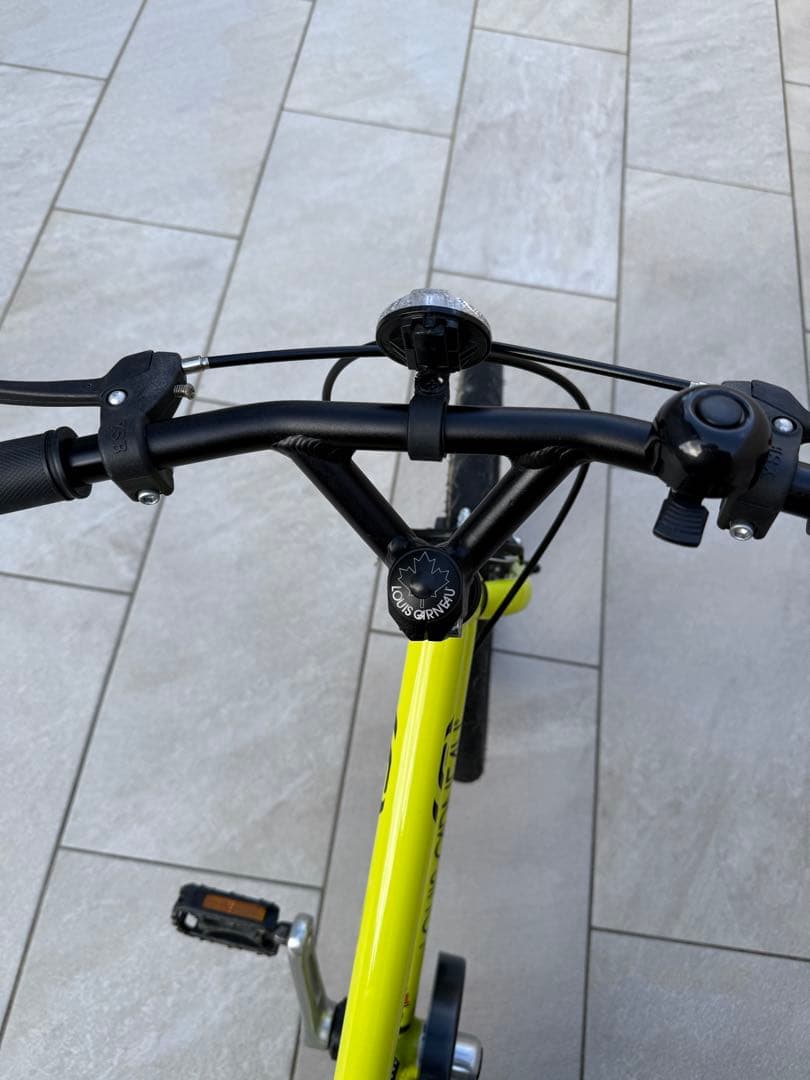 Louis Garneau 子供用自転車 イエロー　※引き取り限定