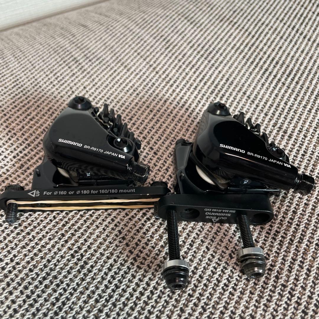 シマノ デュラエース BR-R9170 セット 美品 ブレーキキャリパー